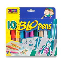 0056. Centropen-Foukací fixy, 10 barev - 110,-