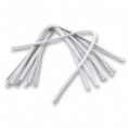 0047. Folia-Modelovací drátky, barva bílá, 10ks - 30,-